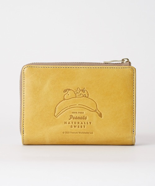 SNOOPY（スヌーピー） 財布 PEANUTS ピーナッツ 二つ折り財布 フルーツ
