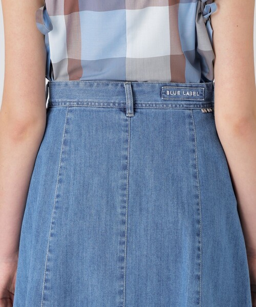 BLUE LABEL CRESTBRIDGE デニムスカート デニムミニスカート
