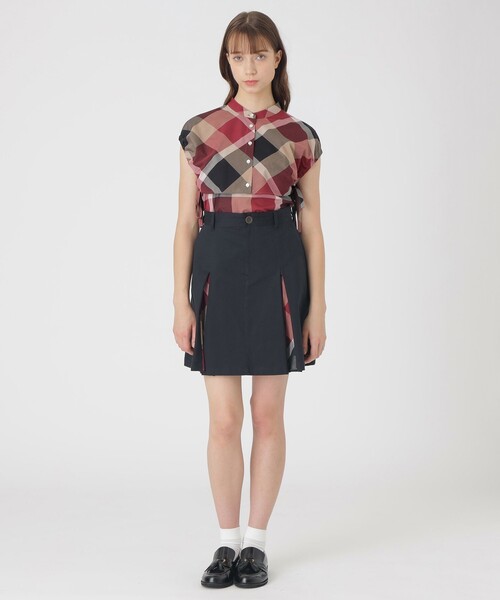 BURBERRY BLUE LABEL デニムミニスカート BLUE LABEL CRESTBRIDGE デニムスカート デニムミニスカート