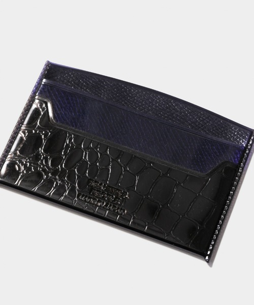 beautiful people / &カードケース/レザー/BLK/メンズ beautiful people（ビューティフルピープル） カードケース FREE