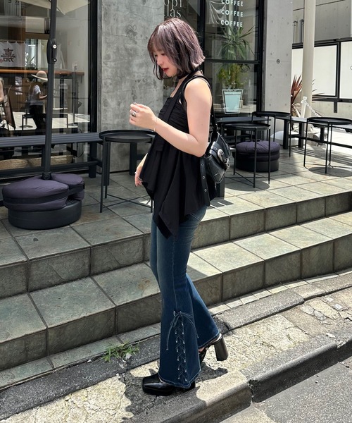 ANOTHER BRANCH OLIVE des OLIVE ジーンズ デニム デニムパンツ サイド