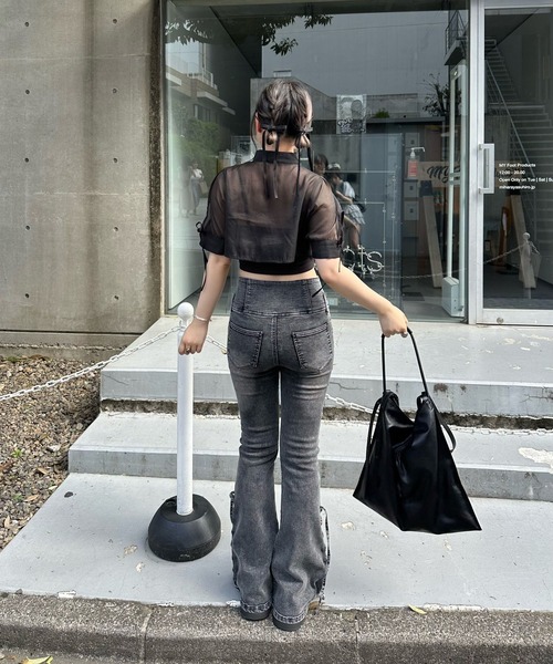 ANOTHER BRANCH OLIVE des OLIVE ジーンズ デニム デニムパンツ サイド