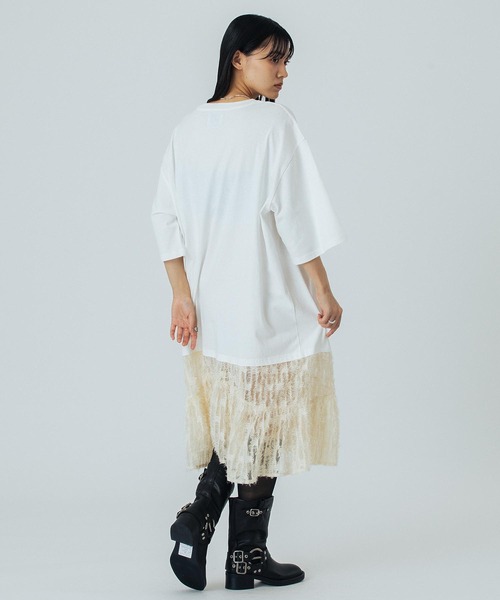 ワンピース (OKIRAKU×ROSEBUD)DOCKING GRAPHIC DRESS_15
