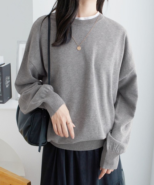 Viola e Viola（ヴィオラ エ ヴィオラ） ニット セーター 「綿タッチ