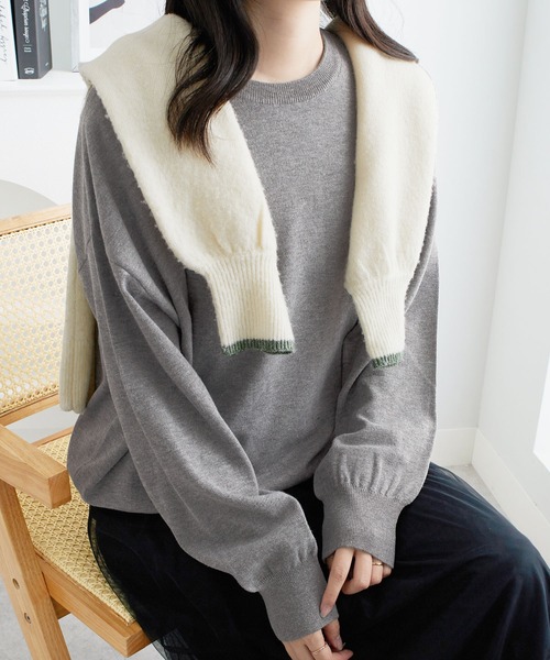 Viola e Viola（ヴィオラ エ ヴィオラ） ニット セーター 「綿タッチ