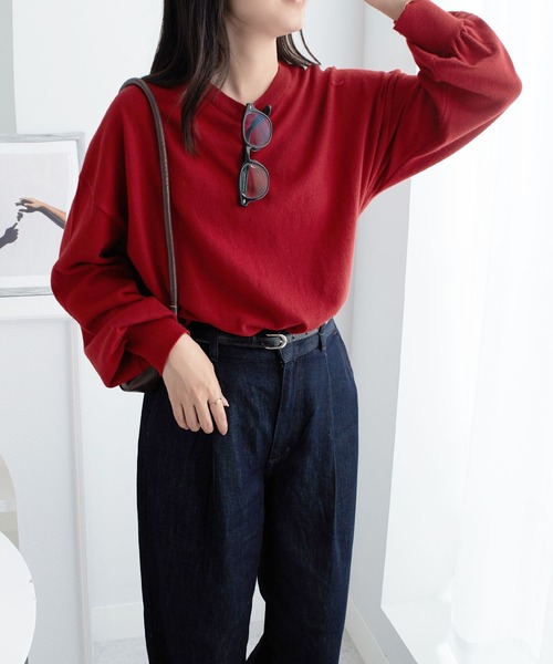 Viola e Viola（ヴィオラ エ ヴィオラ） ニット セーター 「綿タッチ