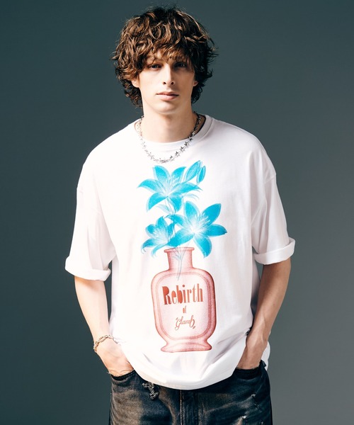 glamb（グラム） tシャツ Perfume Bottle T-Shirt / パフュームボトルT