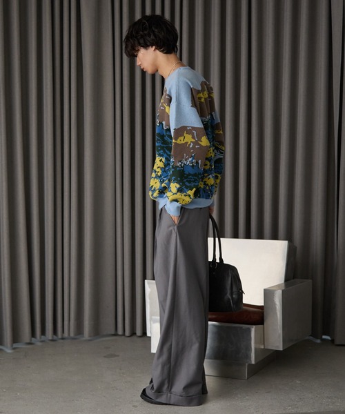 PBLIM ニット セーター 「UNISEX」ランドスケープニット レディース