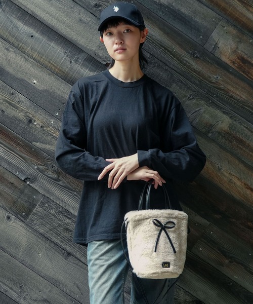 Lee（リー） ショルダーバッグ バッグ 「Lee/リー」フェイクファー巾着