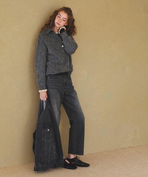 URBAN RESEARCH Sonny Label ニット セーター 「洗濯可」袖口フリル