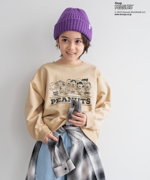 PEANUTS トレーナー 「PEANUTS×BAYFLOW」ピーナッツアソートスウェット