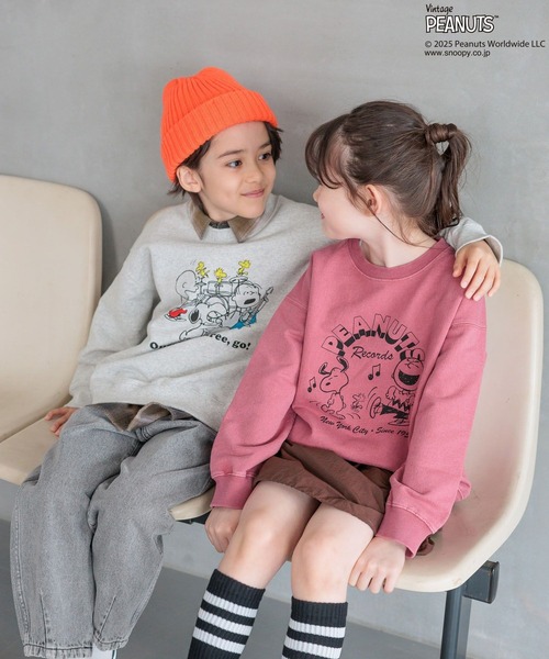 PEANUTS トレーナー 「PEANUTS×BAYFLOW」ピーナッツアソートスウェット