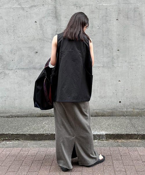 「feepur」 ベスト MEDIUM ベージュ レディース