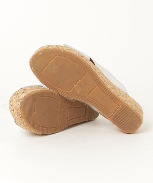 「GAIMO」 フラットサンダル 37 シルバー レディース_画像3