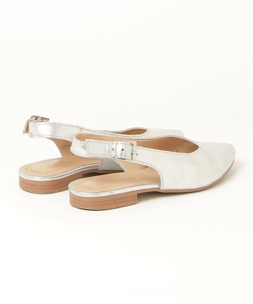 「PARADIS COULEUR」 フラットサンダル 35 シルバー レディース_画像2