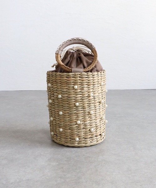 「MIAN 」 かごバッグ FREE ブラック レディース_画像2