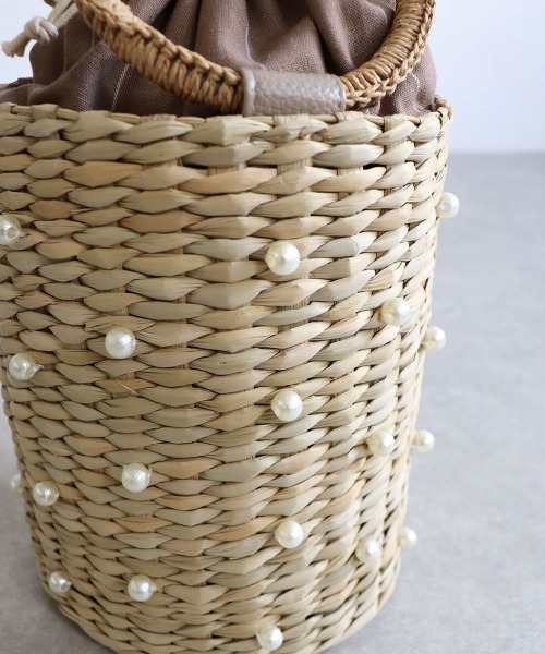 「MIAN 」 かごバッグ FREE ブラック レディース_画像3