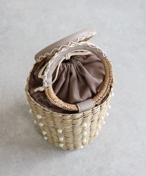 「MIAN 」 かごバッグ FREE ブラック レディース_画像4