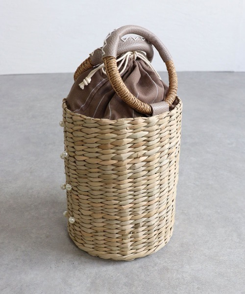 「MIAN 」 かごバッグ FREE ブラック レディース_画像5