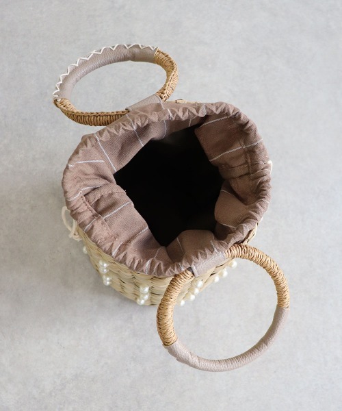 「MIAN 」 かごバッグ FREE ブラック レディース_画像7