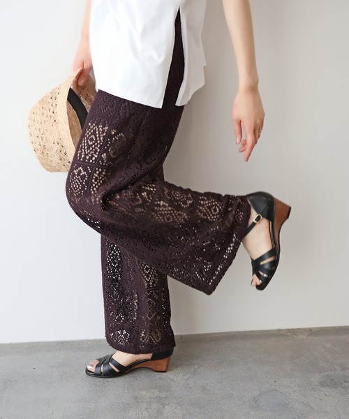 「MODE KAORI」 ヒールサンダル 24cm ブラック レディース_画像9