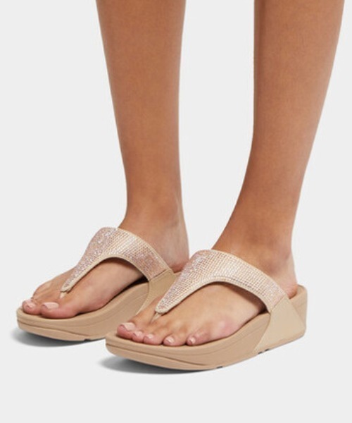 「fitflop」 フラットサンダル 25cm ピンク レディース_画像4