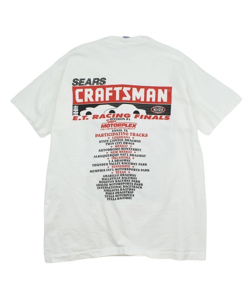 VINTAGE tシャツ 「USED」90's Sports Service “NHRA E.T. Racing
