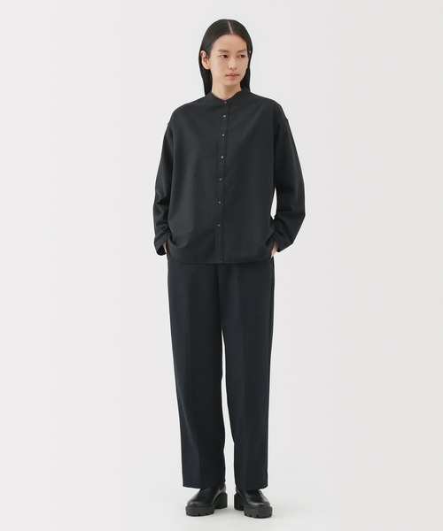 MUJI Labo ブラウス シャツ 「MUJI Labo」婦人 起毛ツイルリラックス
