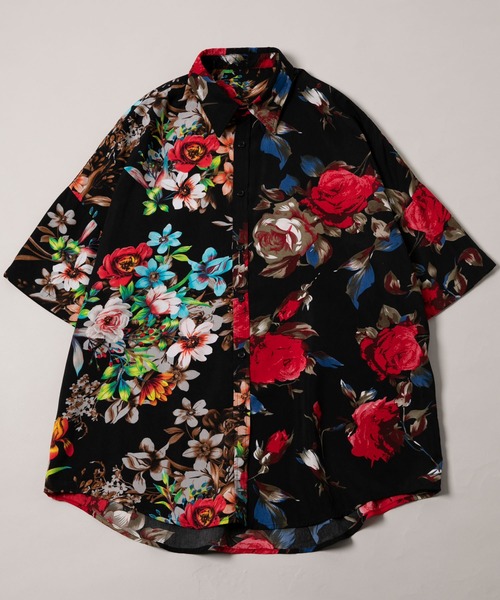 「UNSELDs」 半袖シャツ MEDIUM ネイビー メンズの画像2