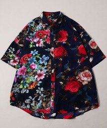 「UNSELDs」 半袖シャツ MEDIUM ネイビー メンズの画像3