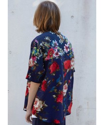 「UNSELDs」 半袖シャツ MEDIUM ネイビー メンズの画像4