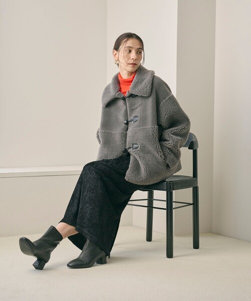 BEAUTY＆YOUTH UNITED ARROWS ブーツ レザー バックジップ ブーツ