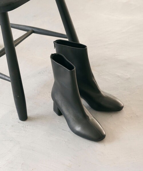 BEAUTY＆YOUTH UNITED ARROWS ブーツ レザー バックジップ ブーツ