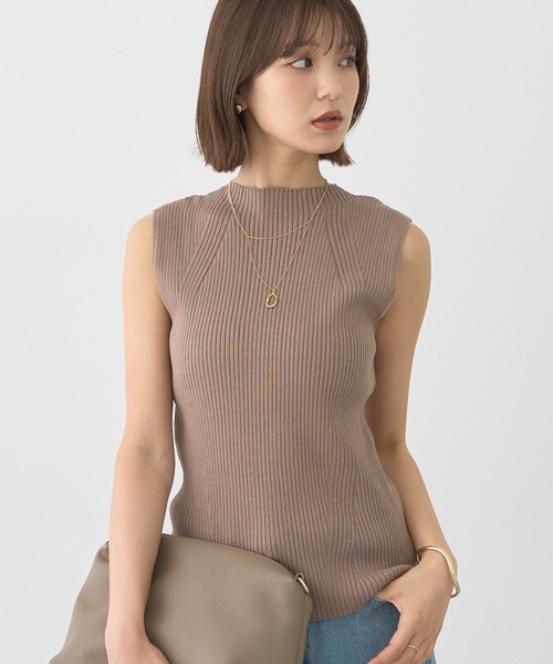 【未使用】ESTNATION ノースリーブニット ESTNATION / ペーパーヤーン ノースリーブ ニット｜ESTNATION ONLINE