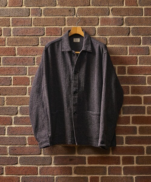 シップス（SHIPS）/SHIPS: AUTHENTIC コットン ツイード カバー シャツ SHIPS（シップス） シャツ SHIPS: AUTHENTIC コットン ツイード カバー