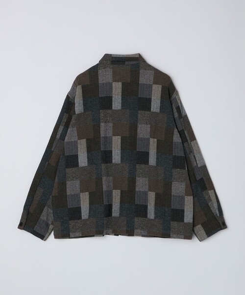 SHIPS（シップス） シャツ SHIPS: AUTHENTIC コットン ツイード カバー