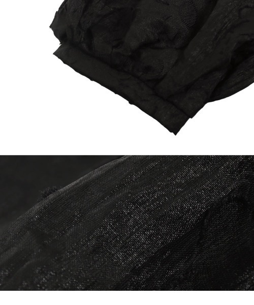 「KOBE LETTUCE」 半袖ブラウス M ベージュ レディース_画像8