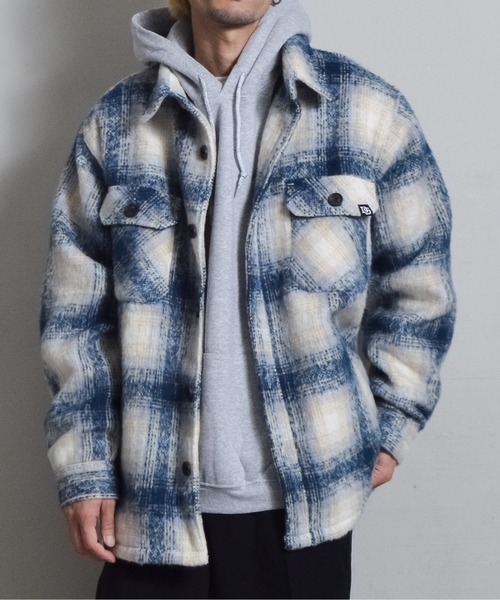 DOUBLE STEAL（ダブルスティール） コート ジャケット 起毛オンブレ