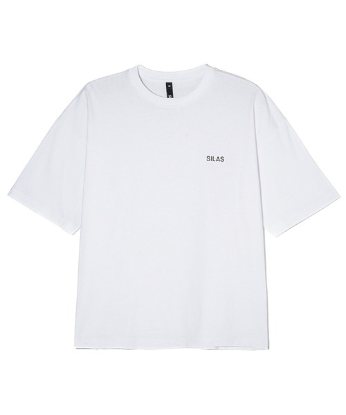 「SILAS」 半袖Tシャツ L ホワイト メンズ_画像9