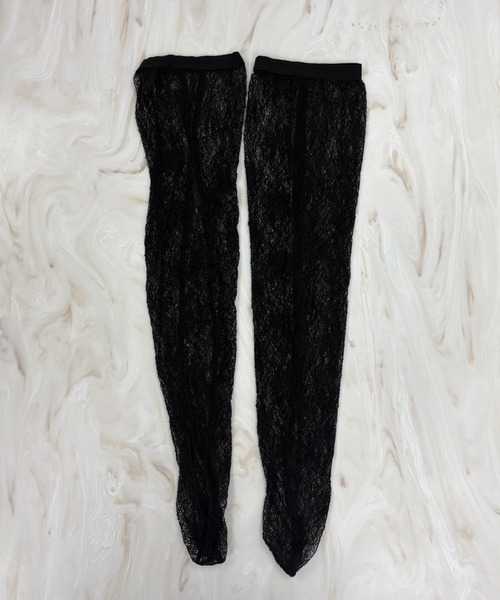 JOSE MOON（ジョゼムーン） ニーハイ 靴下 LACE OVER-KNEE SOCKS