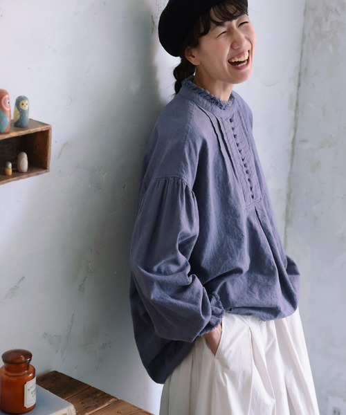 soulberry（ソウルベリー） ブラウス シャツ 月影のブラウス