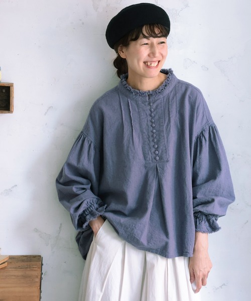 soulberry（ソウルベリー） ブラウス シャツ 月影のブラウス