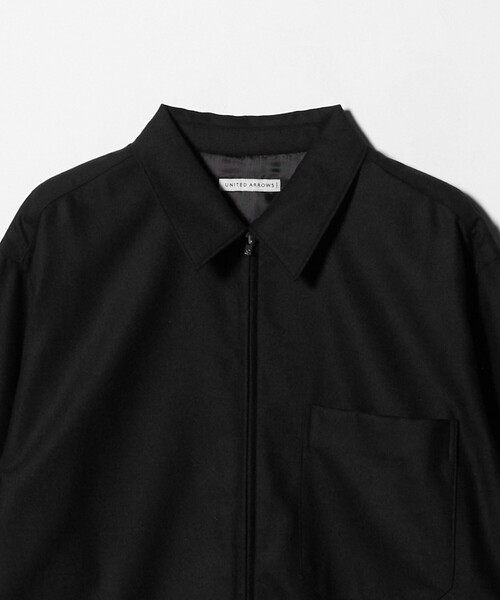 UNITED ARROWS（ユナイテッドアローズ） シャツ ライトメルトン ジップ