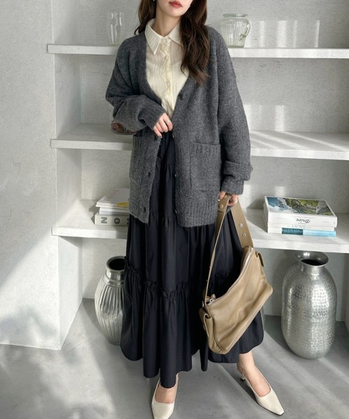 古着 PINGPONG 総柄 ウールニットカーディガン レディースL /eaa282579 楽天市場】古着 eskimo KNITWEAR 総柄 ノルディック ウールニット