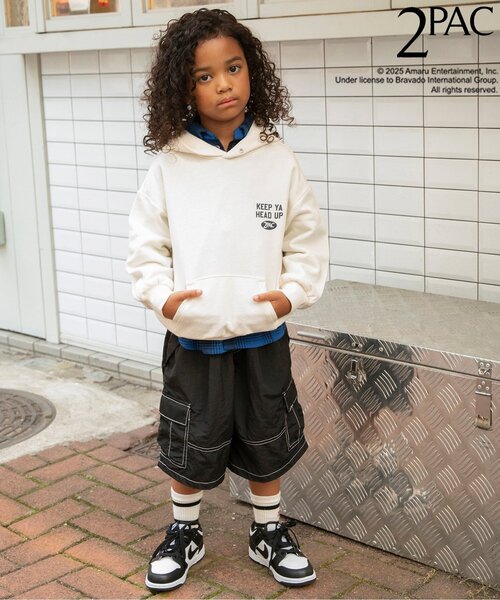 BREEZE（ブリーズ） パーカー Tupacコラボパーカー キッズ 子供服