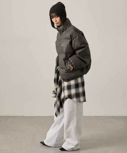 Young Social club ジップハイネックダウンジャケット➕ラブブ4点 Snap club ダウンコート ダウンジャケット 「Snap club」ヴィンテージ