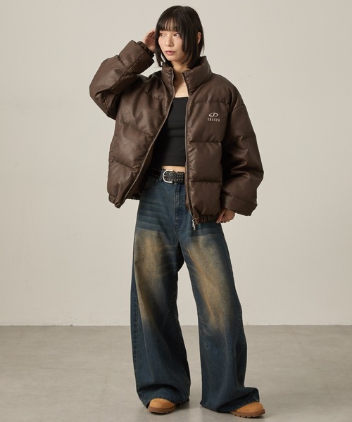 Snap club ダウンコート ダウンジャケット 「Snap club」ヴィンテージ