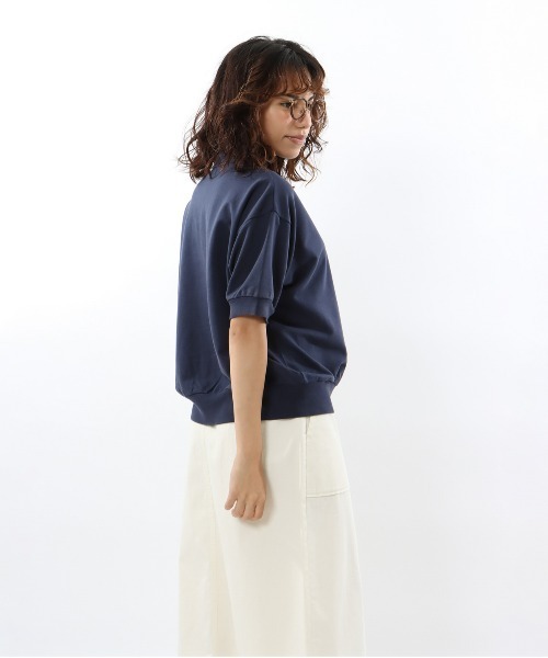 「Champion」 スウェットカットソー LARGE レッド系その他4 レディース_画像5