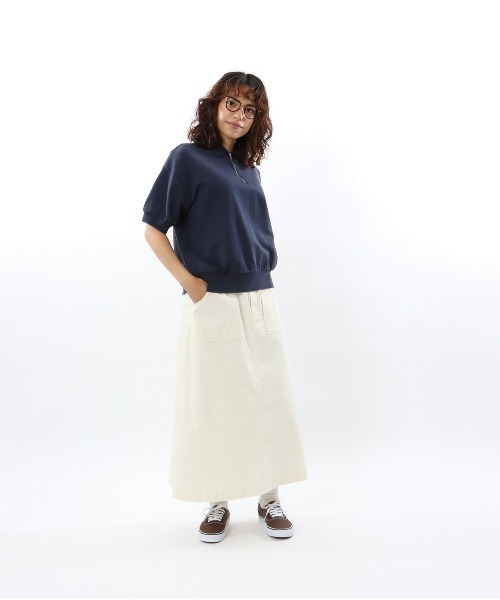 「Champion」 スウェットカットソー LARGE レッド系その他4 レディース_画像7