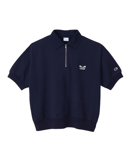 「Champion」 スウェットカットソー LARGE レッド系その他4 レディース_画像9